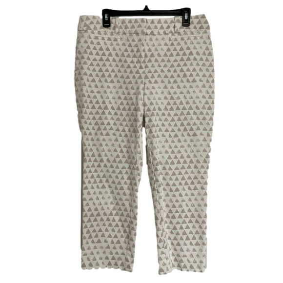 LOFT Pants - Ann Taylor LOFT Women’s The Riviera Pant Julie Fit Size 12 Capri